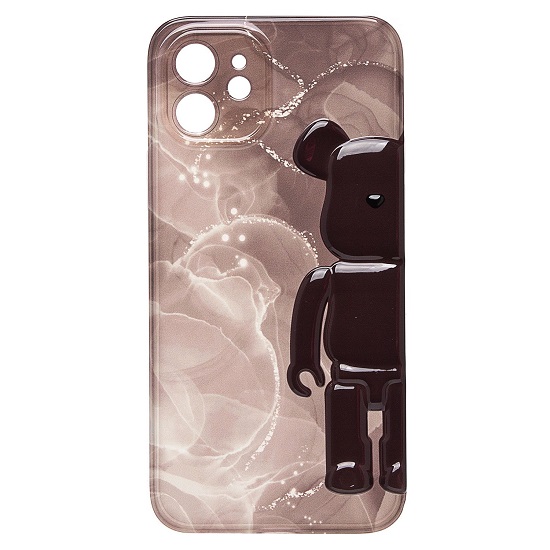 Задняя накладка SC332 для iPhone 12 (bordo)