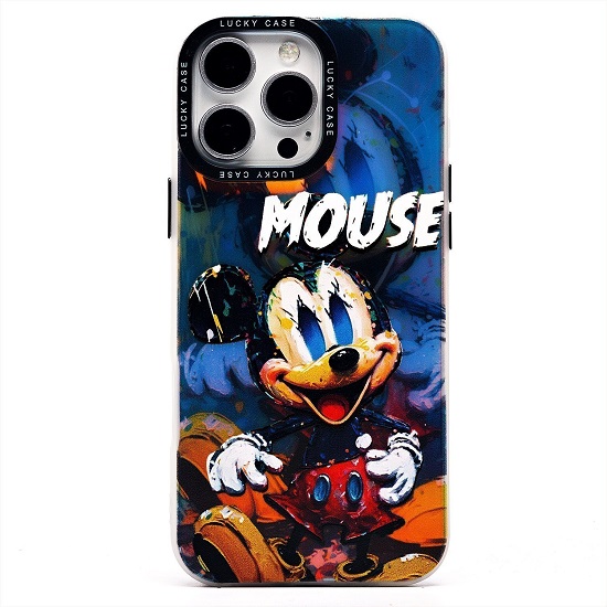 Задняя накладка PC081 для iPhone 16 Pro Max (006) (multi color) (236561)