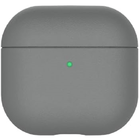 Кожанный чехол KZDOO LUXCRAFD для AirPods 4 титан