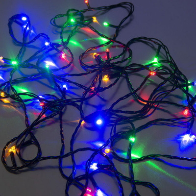 Гирлянда "Нить с контроллером" 5 м, свечение мульти, RL-540M, FUNRAY