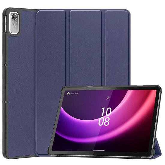 Чехол футляр-книга NONAME для Lenovo Tab P11(2nd Gen) 2022 11.2'' (темно-синий) с магнитом