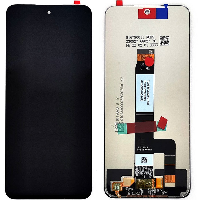 Дисплей для Xiaomi Poco M6 4G/Redmi 13 4G (2404APC5FG/24040RN64Y)+тачскрин (черный) 100%