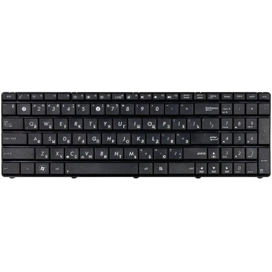 Клавиатура для ноутбука Asus N53 K53 черная