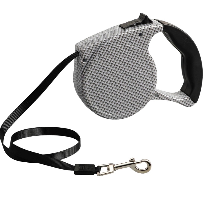 Рулетка с поводком-лентой, резиновая ручка, 5 м, вес животного до 15 кг 1523619