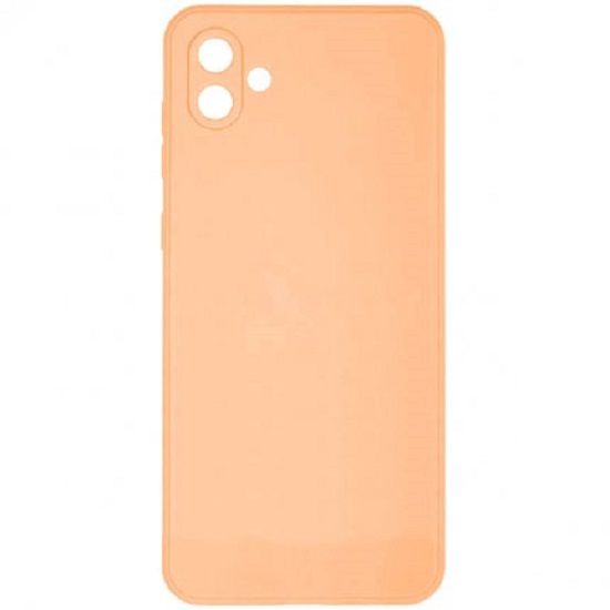 Задняя накладка ZIBELINO Soft Matte для Samsung A04 4G (пыльно-розовый) с микрофиброй