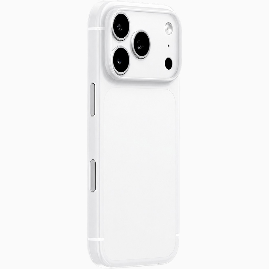 Задняя накладка Kzdoo Air Skin для iPhone 17 Pro Max white