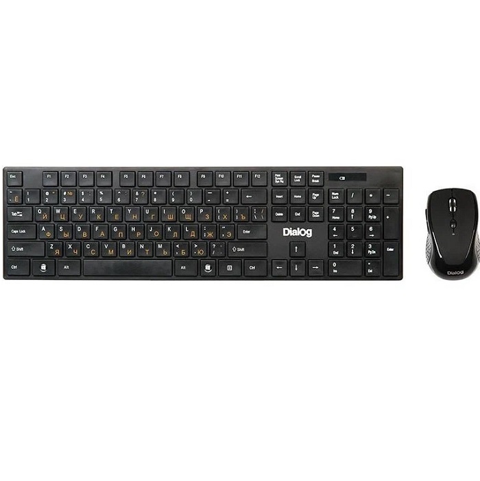 Клавиатура+мышь DIALOG Pointer KMROP-4030U черный