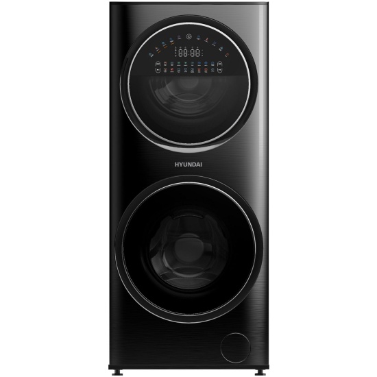 Стиральная машина Hyundai Gemini WMD9423 класс: A+++ загр.фронтальная макс.:15кг (с сушкой) темно-серебристый