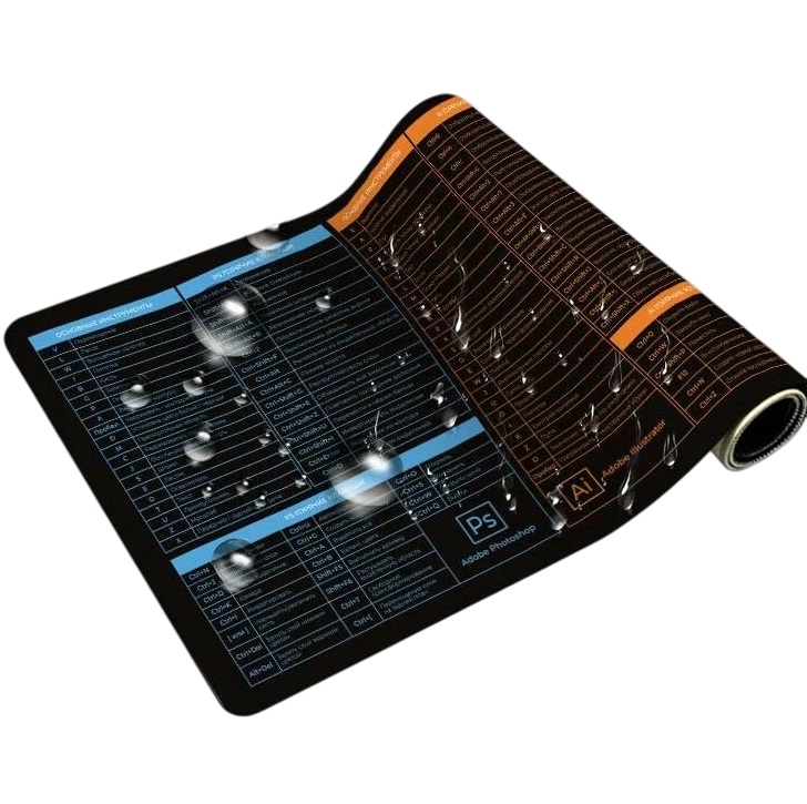 Коврик FaizFull 90*40см "Горячие клавиши"