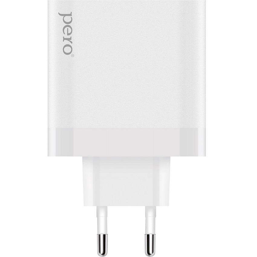 Сетевое ЗУ 1Type-C PERO TC13, белый, PD, 45W