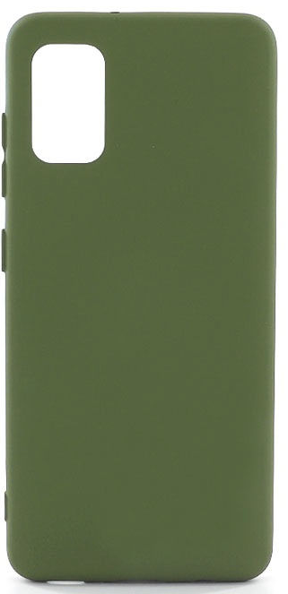Задняя накладка XIVI для SAMSUNG Galaxy A71 5G, SC, матовая, №57, зелёный