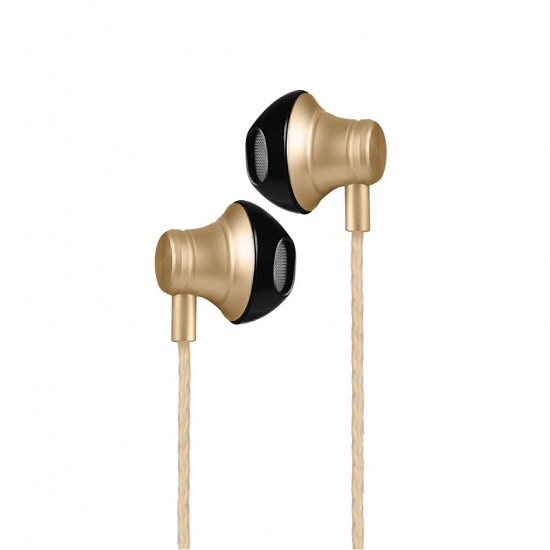 Наушники HOCO M18 Gesi Metallic золотые