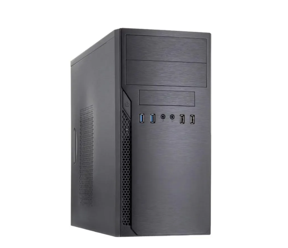 Системный блок IRU Office 310H6S MT(Intel Core i5-12400/ 16Gb/ SSD 512Gb/ DOS) (2071574) черный