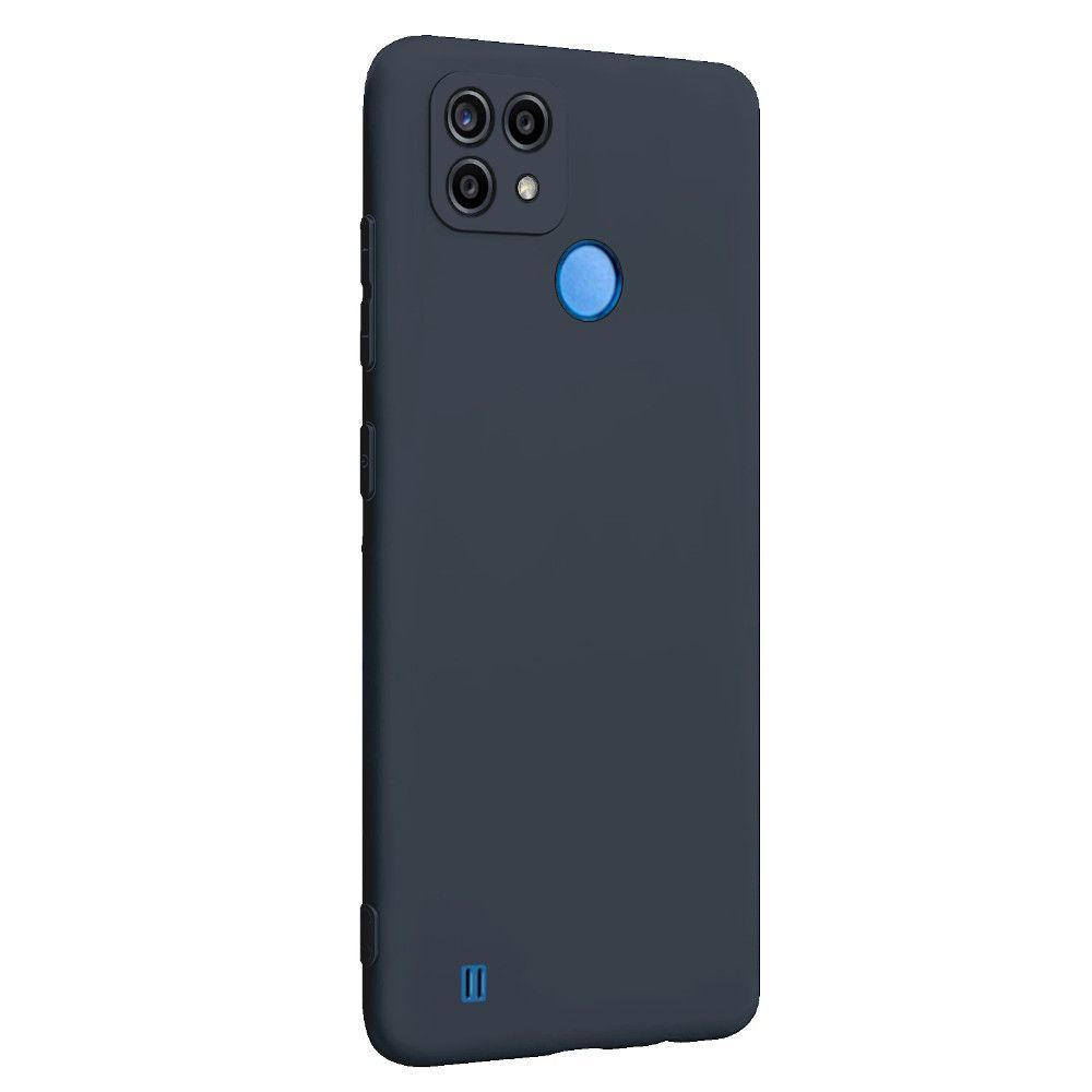 Задняя накладка NANO для Realme C21 (Темно-синий)