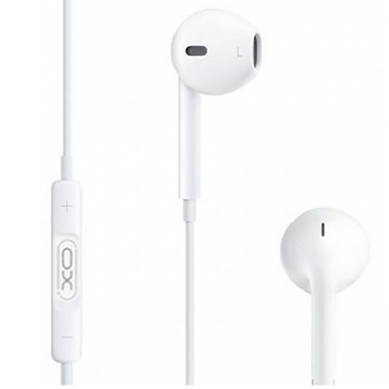 Наушники XO EP13 с разъемом lighting, белые