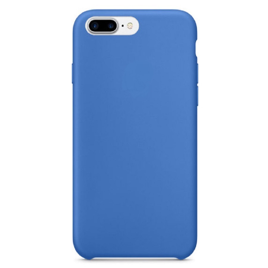 Силиконовый чехол SILICONE CASE для iPhone 7/8 Plus (03 синий)