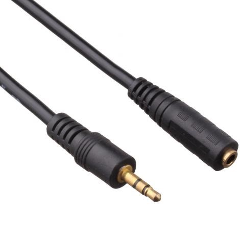 Кабель-удлинитель Jack 3.5  5.0м EXEGATE EX205310RUS позолоченные разъемы