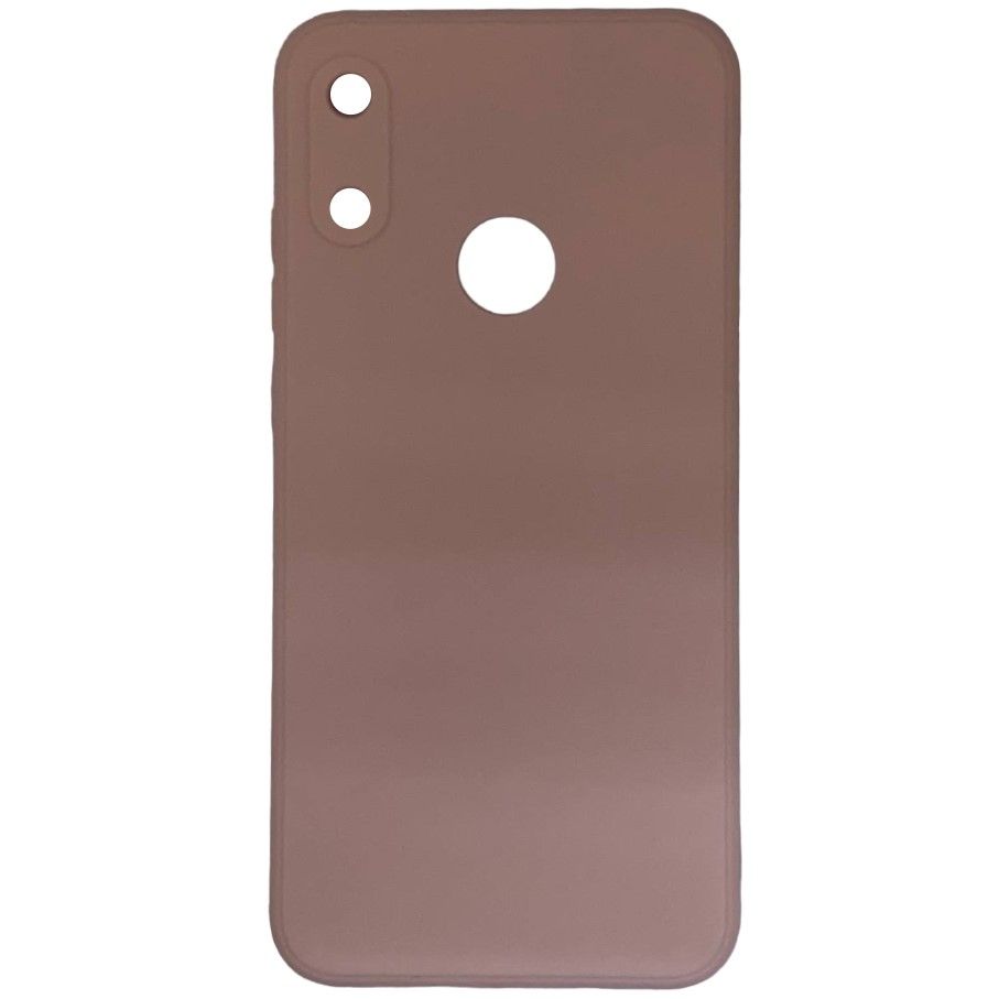 Задняя накладка ZIBELINO Soft Matte для Honor 8A/8A Prime/8A Pro/Y6 2019/Y6S (пыльно-розовый) с микрофиброй