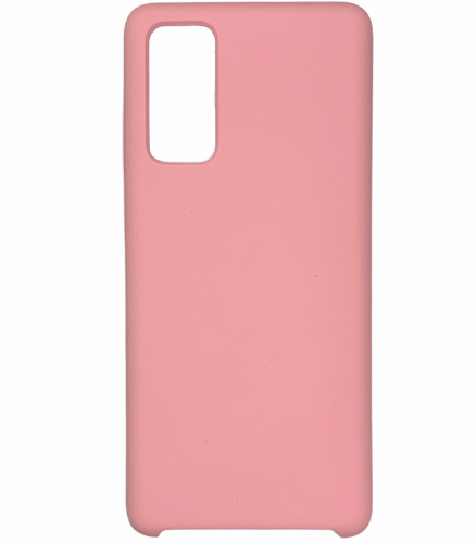 Задняя накладка SILICONE COVER для Samsung Galaxy S20FE розовый