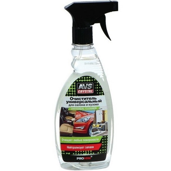Очиститель универсальный для салона и кузова  AVS AVK-651, 500мл