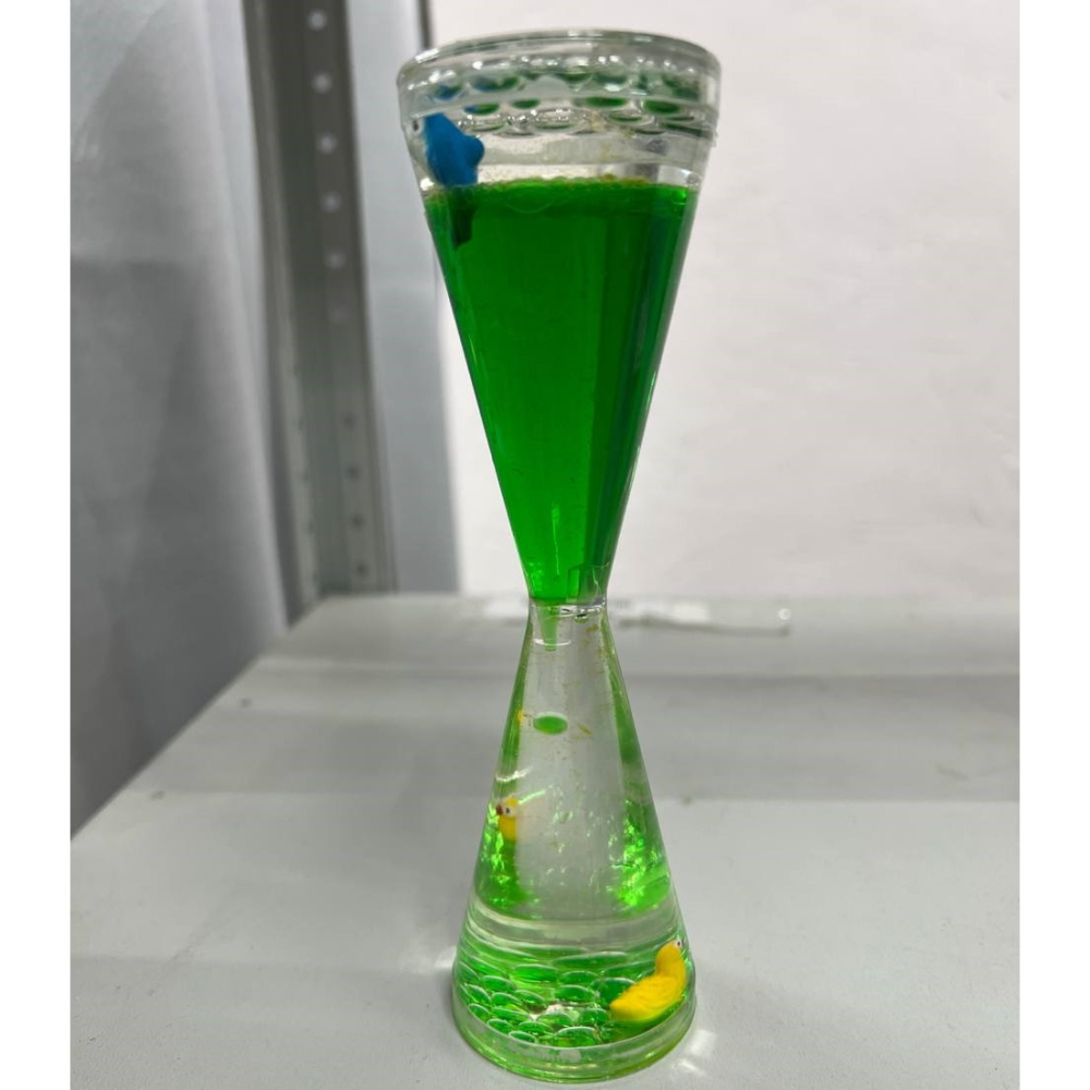 Гелевые часы, 17.7 х 4.5 см, антистресс, зелёные 7403291