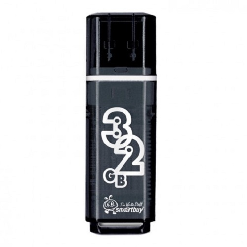 USB 32Gb SMARTBUY Glossy series Black