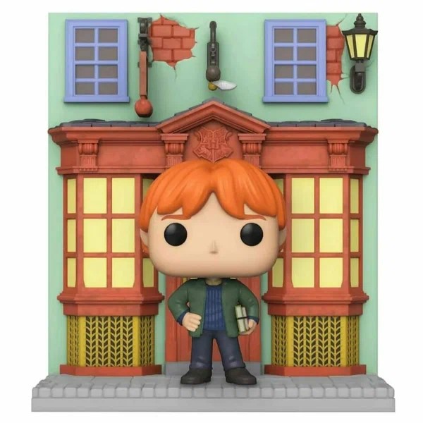 Фигурка Funko POP! Deluxe Harry Potter Diagon Alley Ron Weasley Quidditch Supplies Store