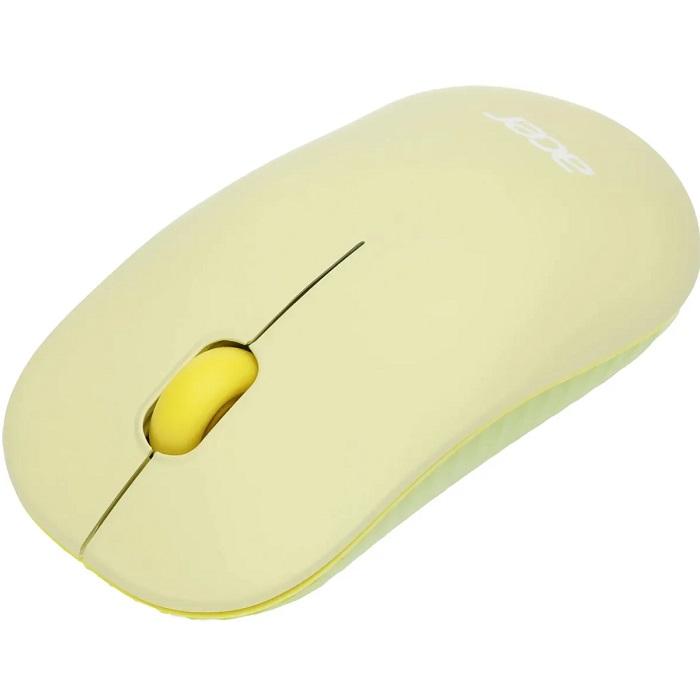 Мышь БП ACER OMR205 зеленый/желтый