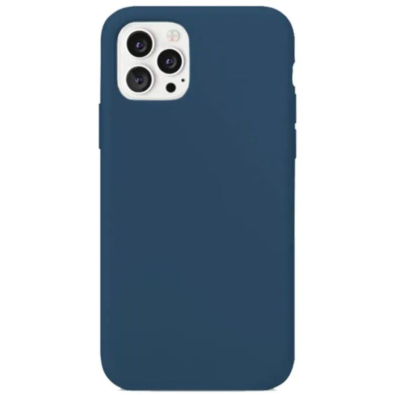 Задняя накладка GRESSO. Коллекция Меридиан для iPhone 12 Pro Max темно-синий