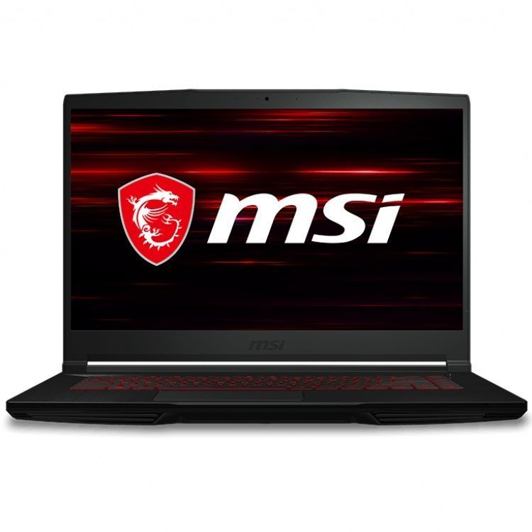 Ноутбук игровой 15.6" MSI GF63 Thin (Core i7-10750H/16Gb/512Gb SSD/GTX1650 4Gb/DOS ) (9S7-16R512-634) черный
