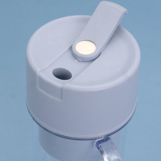 Блендер портативный "Crusher juicer", blue, USB, (18*8 см)