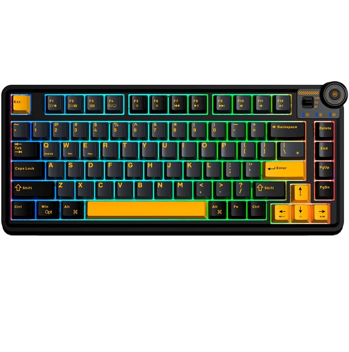 Клавиатура AULA AU75 Black 3in1