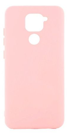 Задняя накладка ZIBELINO Soft Case для Xiaomi Redmi Note 9 (светло-розовый)