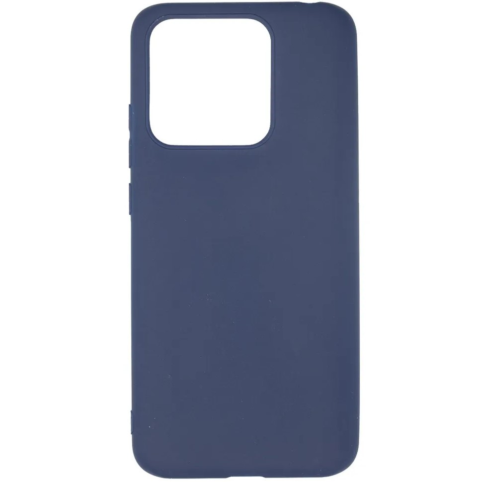 Задняя накладка PERO софт-тач для Xiaomi Redmi 10A синий