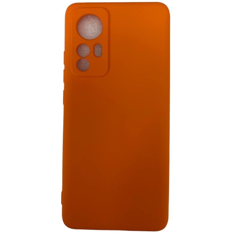Задняя накладка SILICONE COVER для Xiaomi 12T 5G  №20 Оранжевый