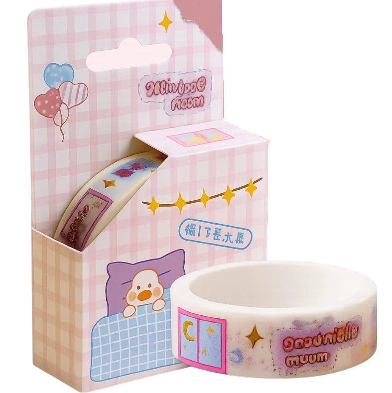 Декоративный скотч "Duck sleeping"