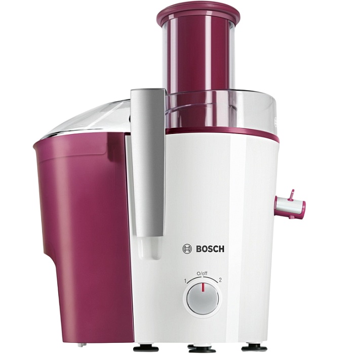 Соковыжималка центробежная BOSCH MES25C0 белый/бордовый