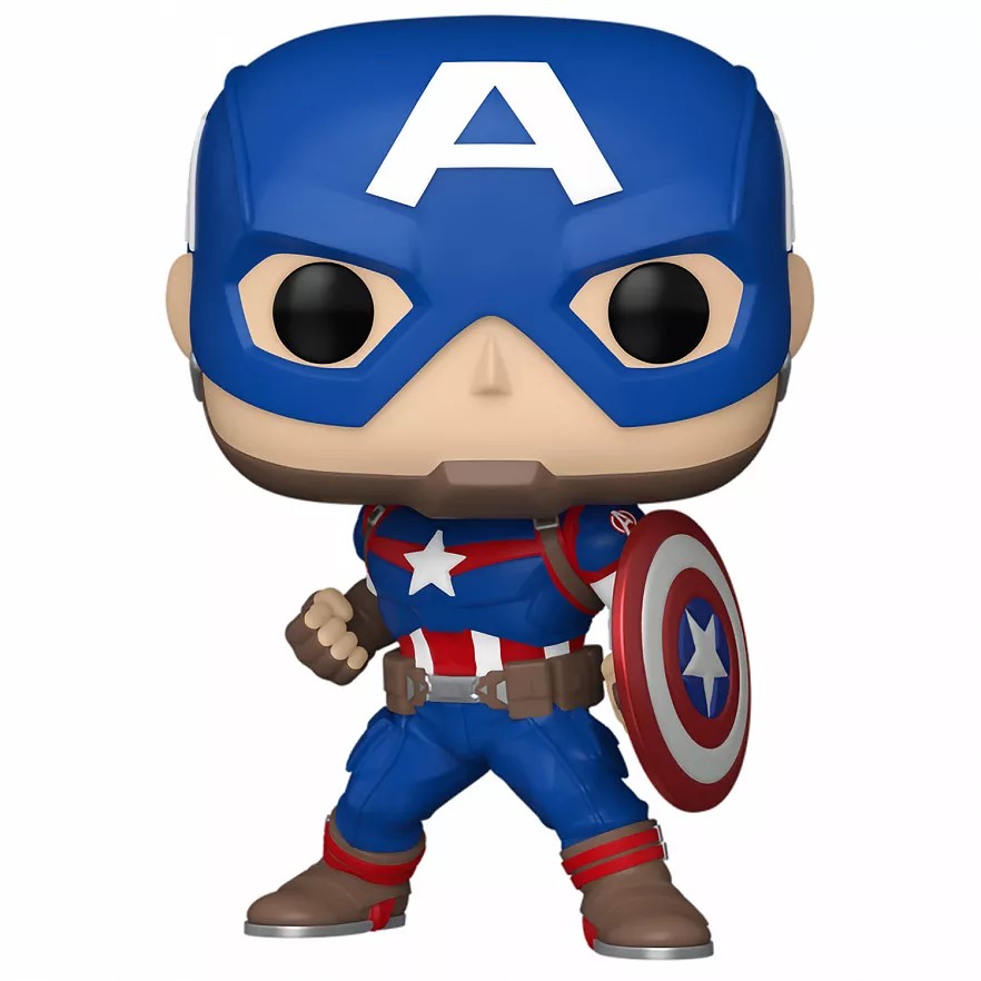 Фигурка Funko POP! Bobble Marvel New Classics Captain America (1419) 82497