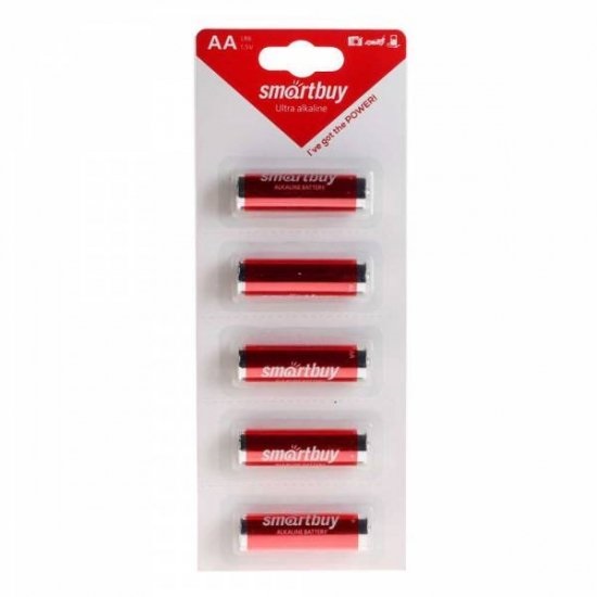 Элемент питания SMARTBUY LR06 BL-5 (5/60/600)