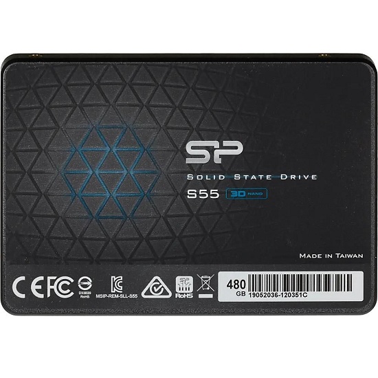 Накопитель SSD 2.5" 480Gb SILICON Power S55 SP480GBSS3S55S25 SATA III