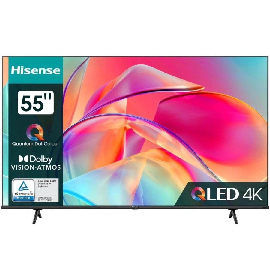 Телевизор Hisense 55E7KQ, черный  55" (Уценка)