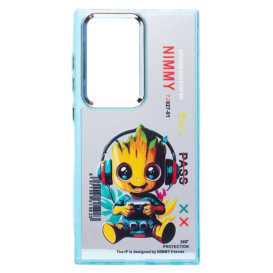 Задняя накладка PC092 для Samsung Galaxy S24 Ultra (груд) (transparent)