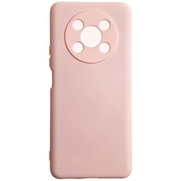 Задняя накладка SILICONE COVER для Honor X6/X6S пудровый