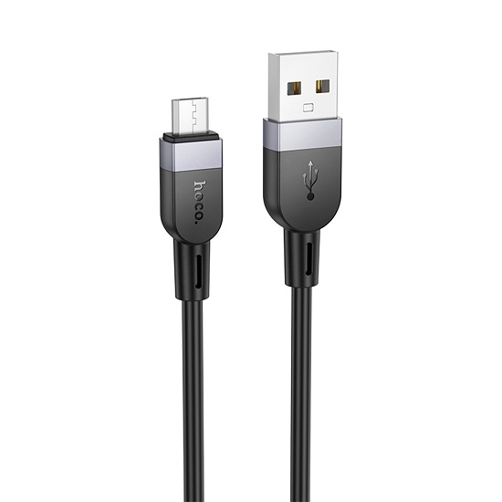 Кабель USB microUSB 3.0м HOCO X109 Black