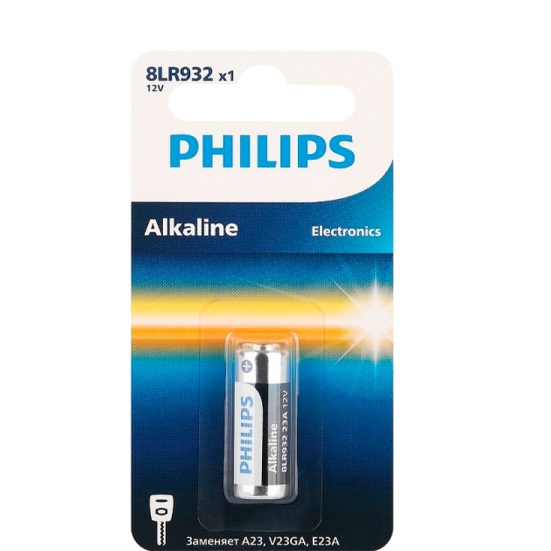 Элемент питания PHILIPS LR23/V23GA/A23/MN21 BL-1 (1/20/200)