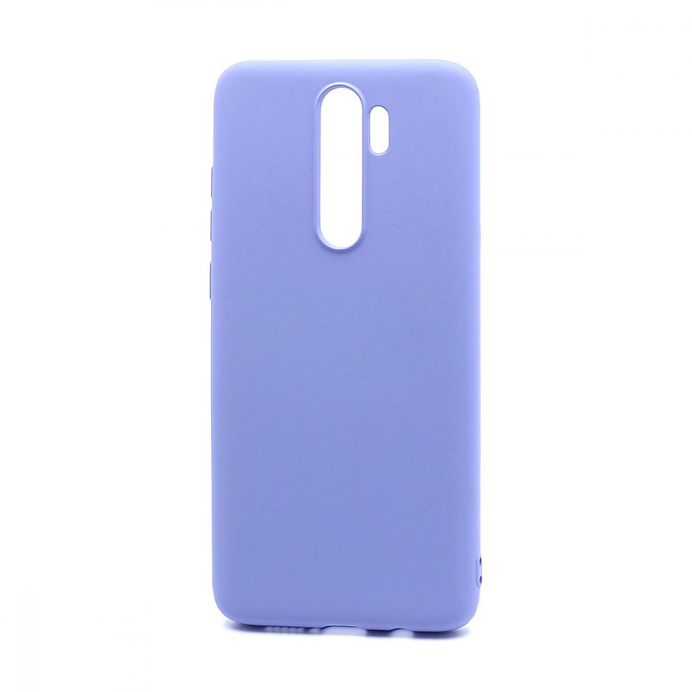 Силиконовый чехол SILICONE CASE New ERA для Xiaomi Redmi Note 8 Pro сиреневый