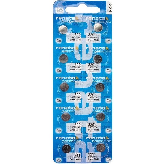 Элемент питания RENATA R329 (SR731SW) BOX-10