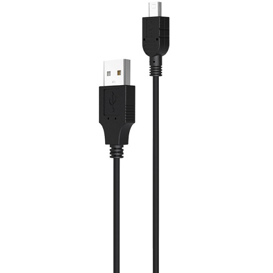 Кабель USB <--> miniUSB  1.0м VIXION VX-03 PRO черный