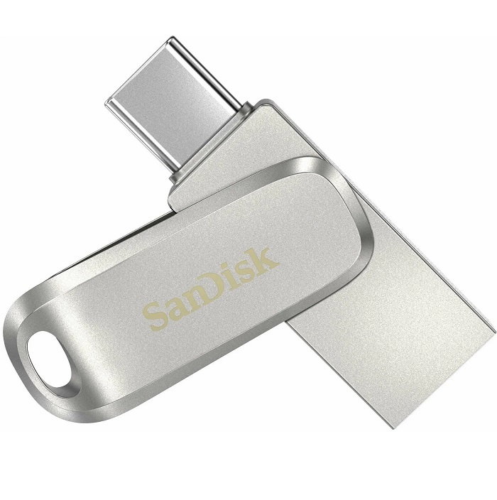 USB 64GB SanDisk Ultra Luxe (Type C) металл 3.2 (SDCZ75-064G-G46)