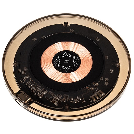 Беспроводное ЗУ WX031 15W, прозрачное (-)